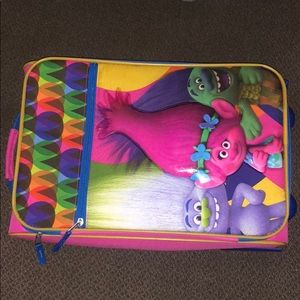 Kids Trolls Rolling Suitcase